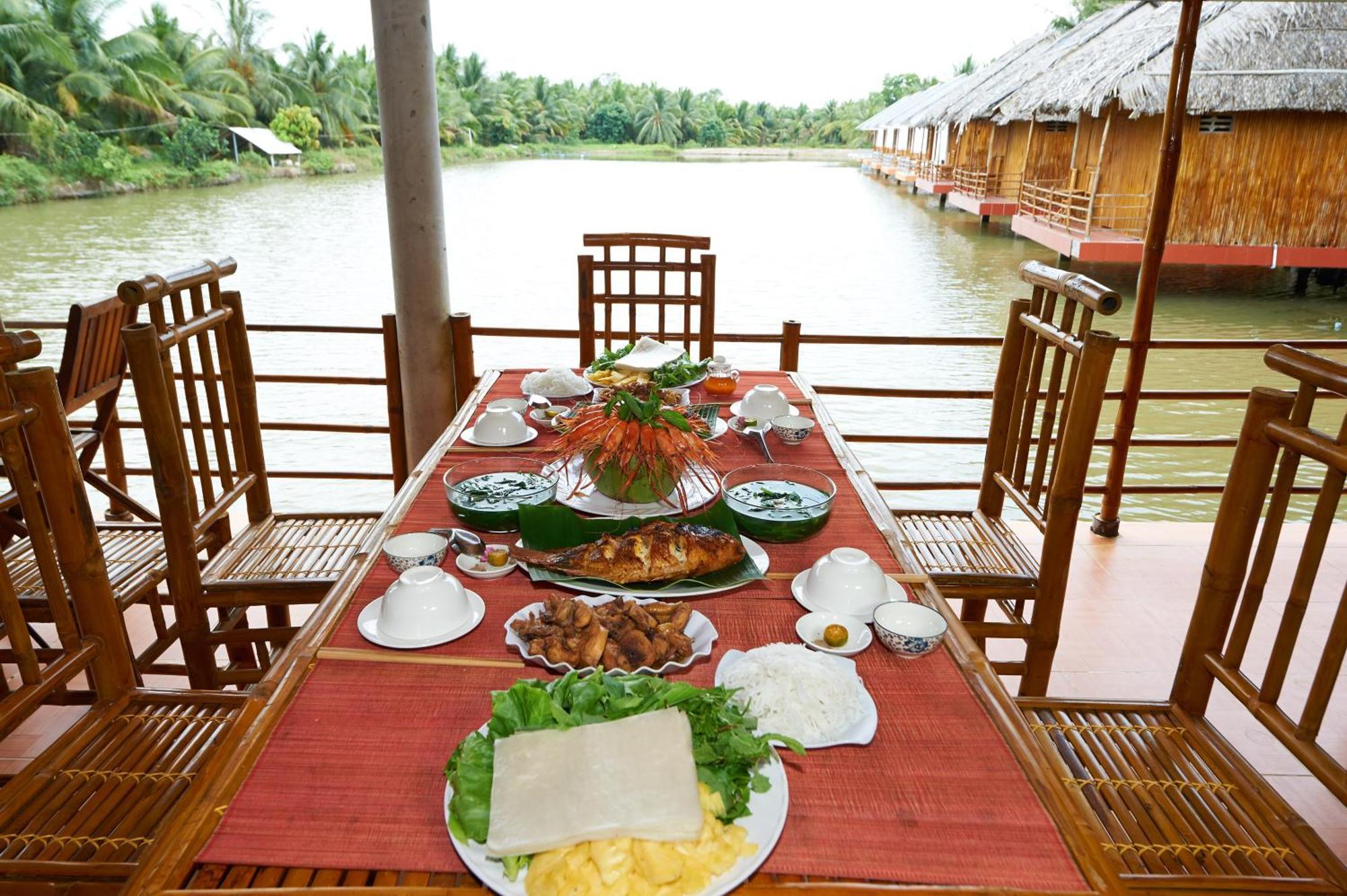 Nguyet Hang Tra Vinh Lodge מראה חיצוני תמונה